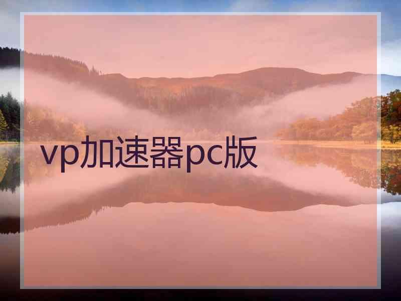 vp加速器pc版