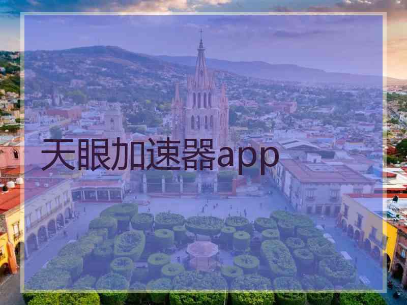 天眼加速器app